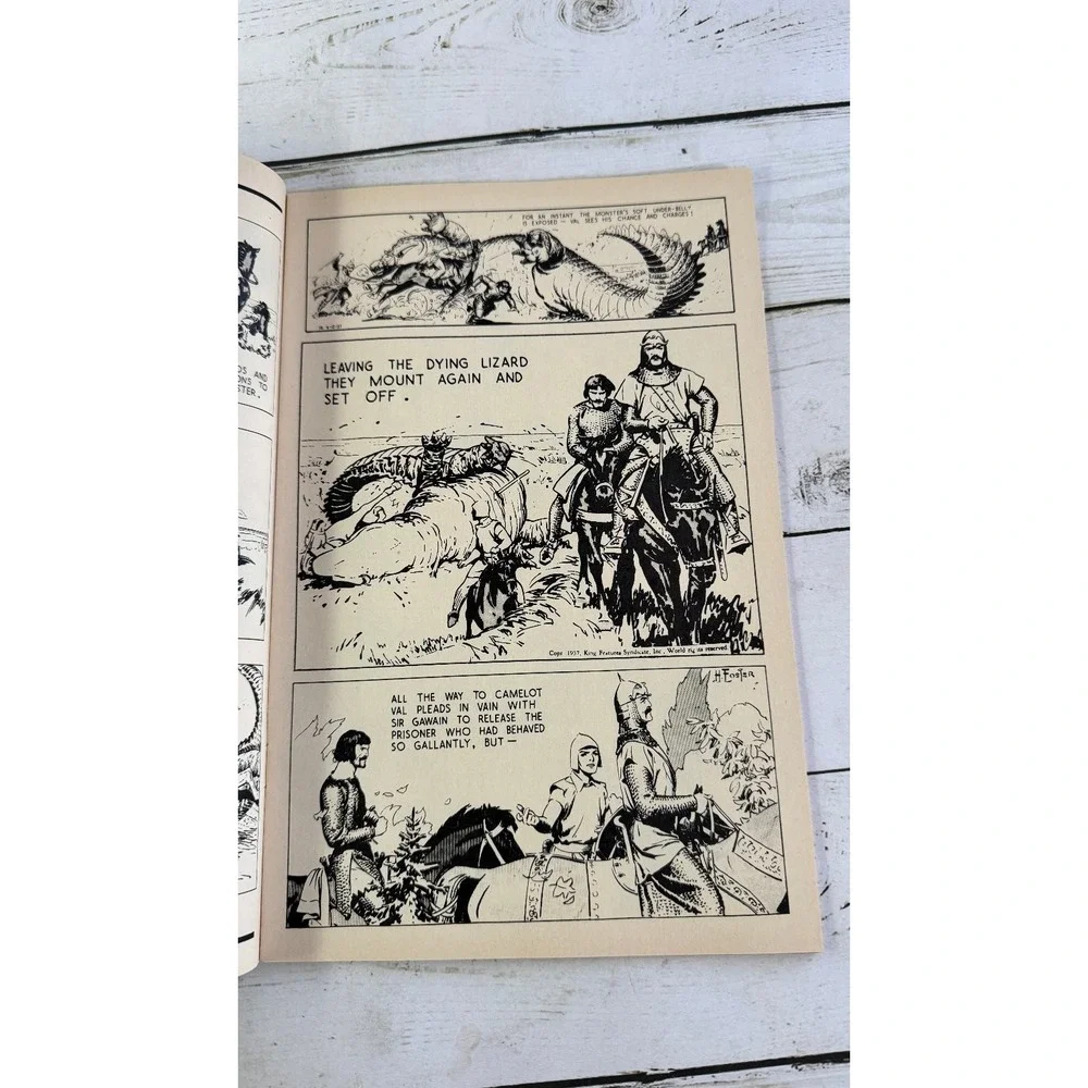 Prince Valiant #1 & #2 Hal Foster 1988 Pioneer Comics King Arthur Lot